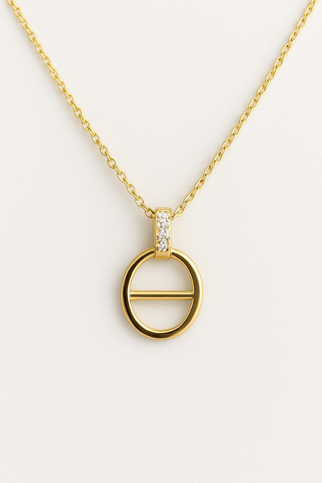 Collier Ovale Brillant