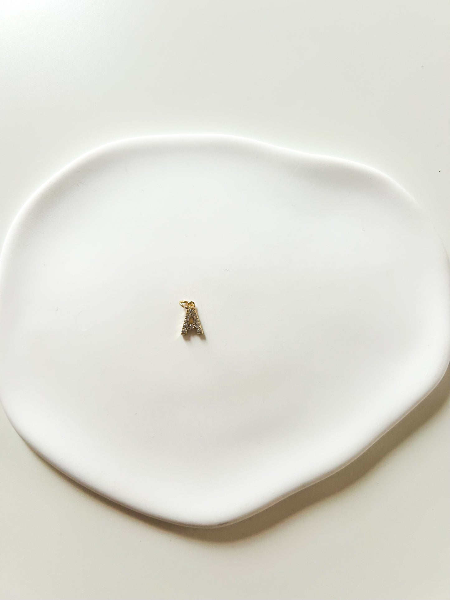 Charms Lettre A – Breloque Alphabet - Petite taille