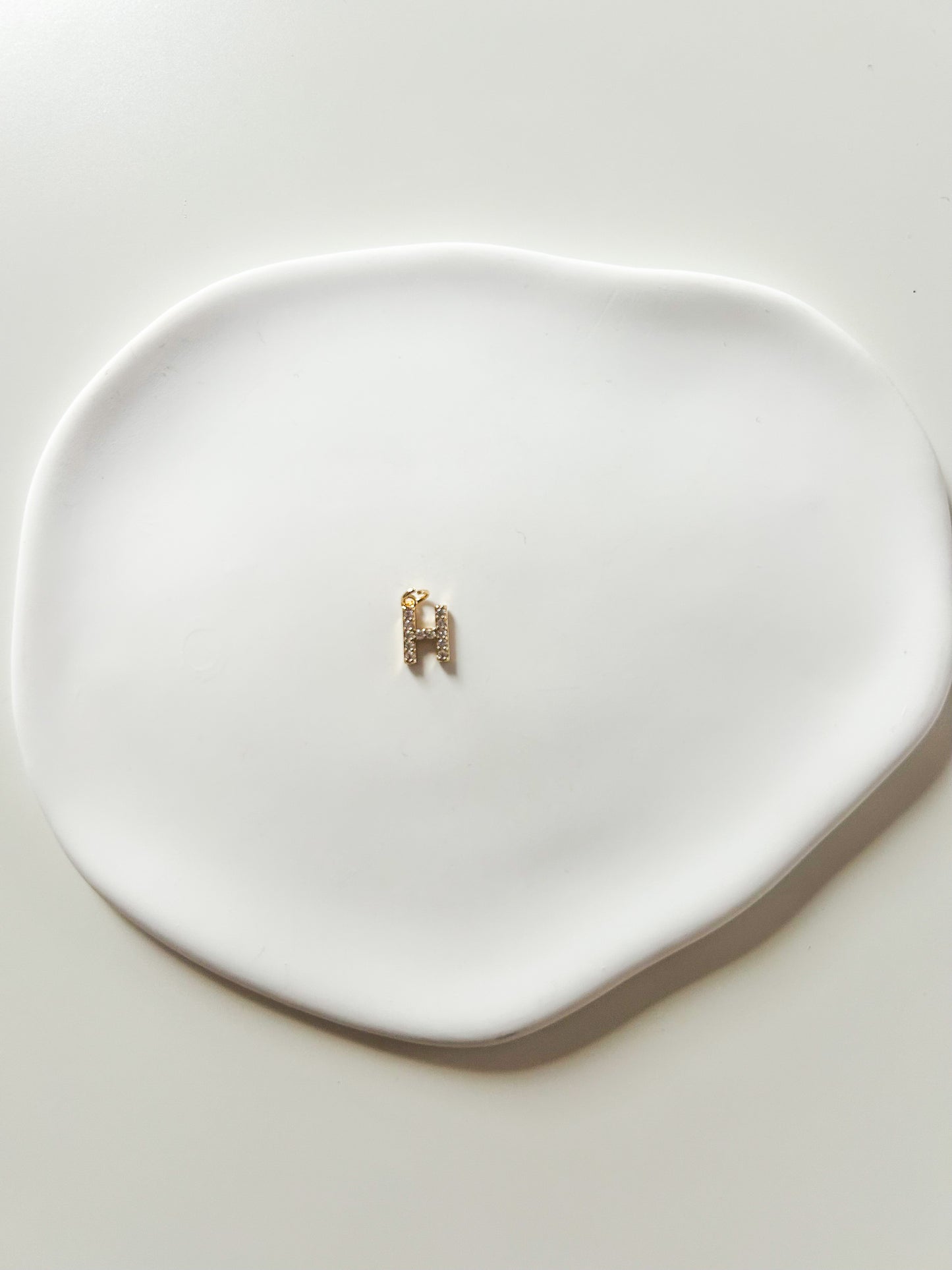 Charms Lettre H – Breloque Alphabet - Petite taille