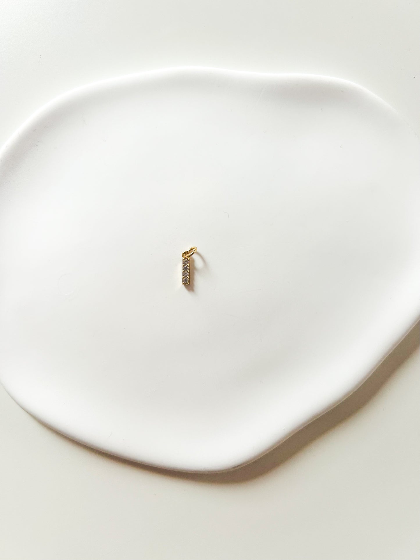 Charms Lettre I – Breloque Alphabet - Petite taille