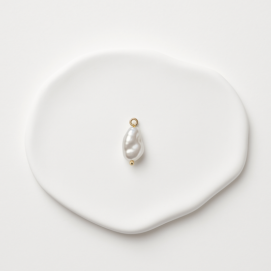 Charms coquillage en nacre - Breloque moderne