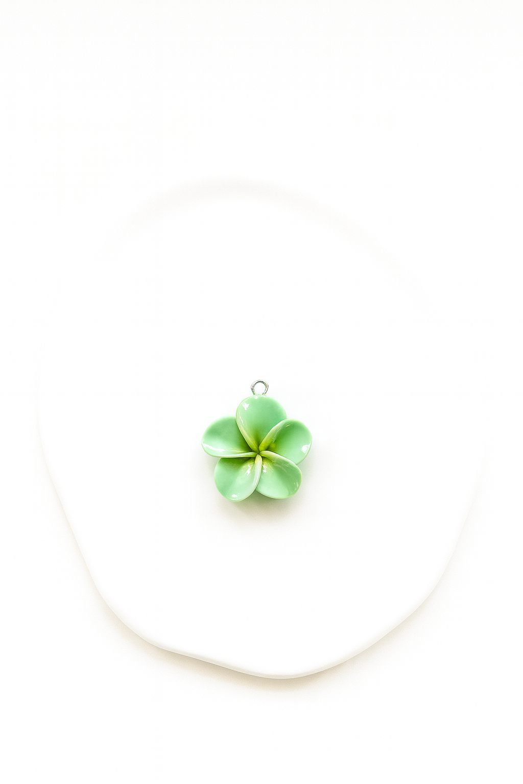 Charms Fleur de Frangipanier - Vert