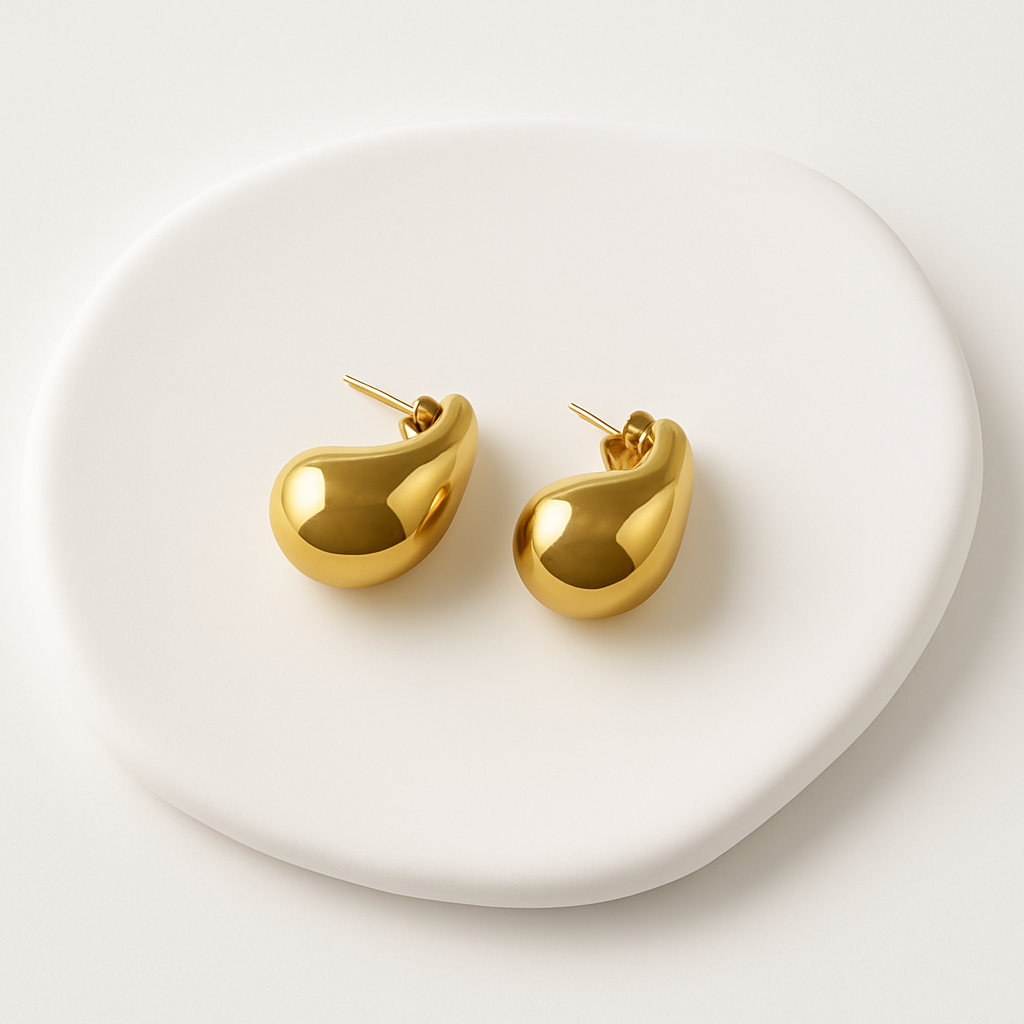 Boucles d'oreilles - Doré