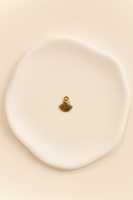 Charms coquillage - Doré