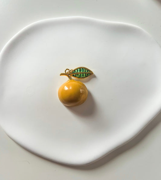 Charms Doré en Forme de Pomme – Pendentif pour Bijoux