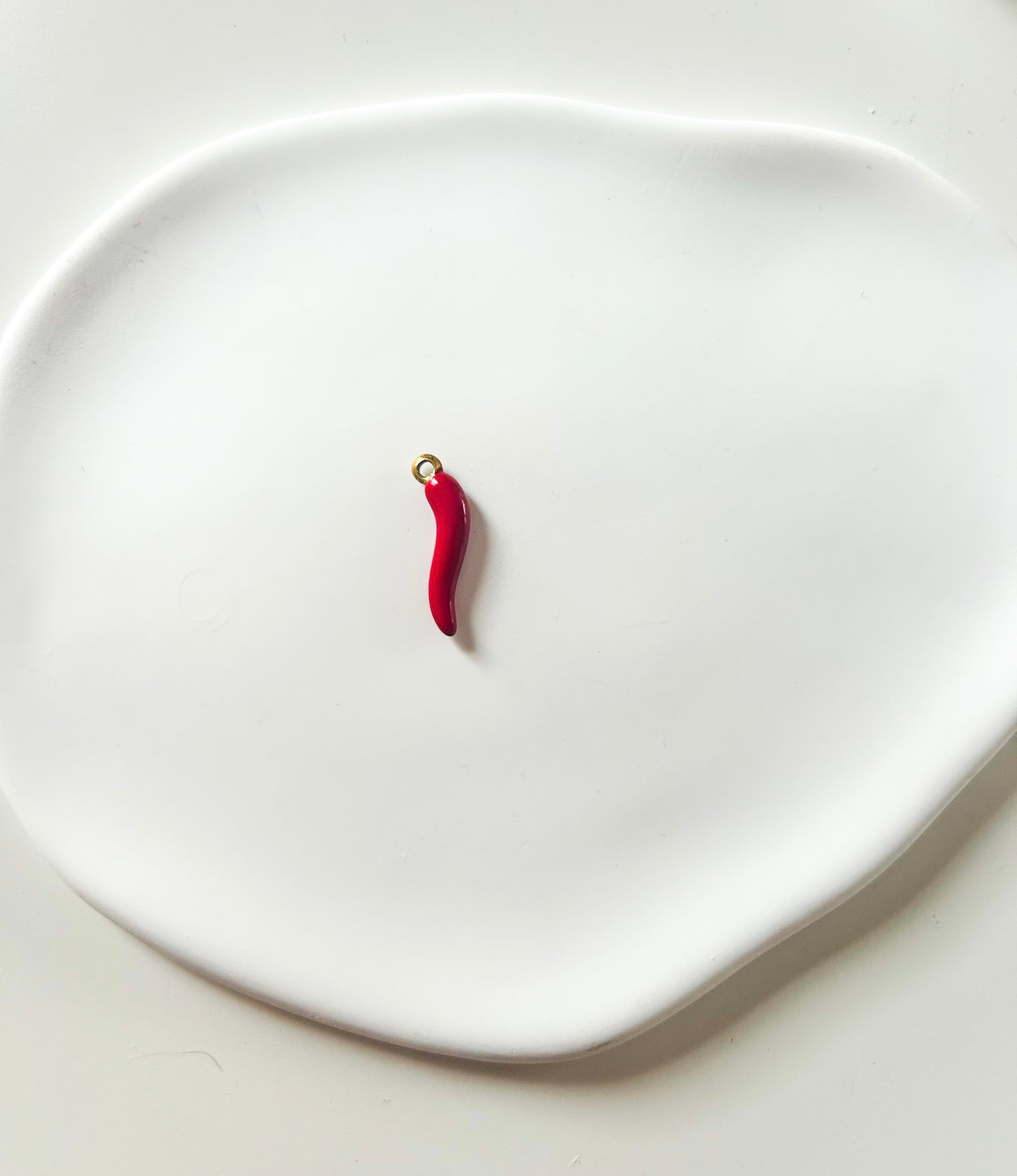 Charms piment rouge - porte bonheur