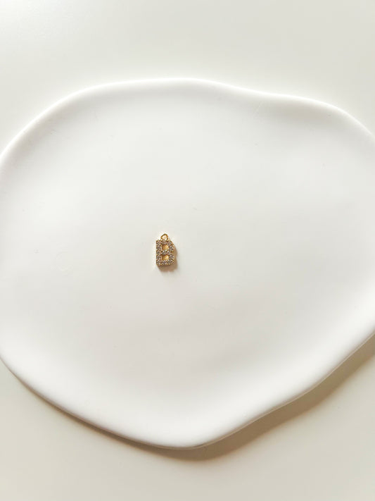Charms Lettre B – Breloque Alphabet - Petite taille