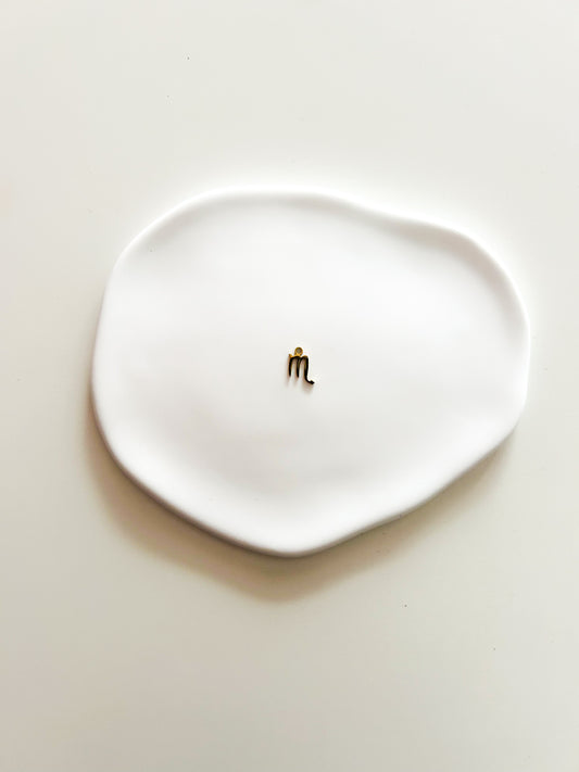 Charms Signe Astrologique en Or - Scorpion