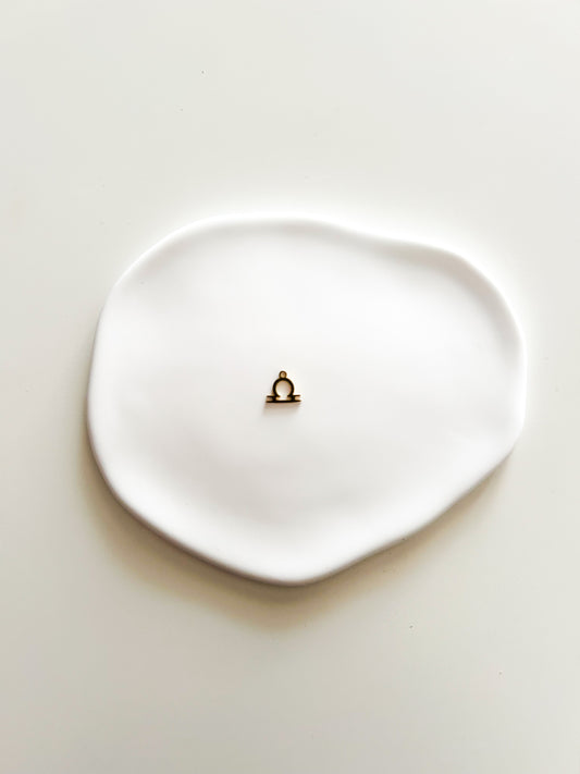 Charms Signe Astrologique en Or - Balance